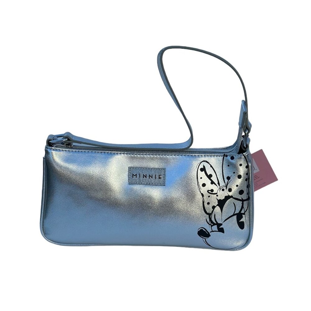 Disney Minnie Mouse Shoulder Bag by Danielle Nicole -  Silver